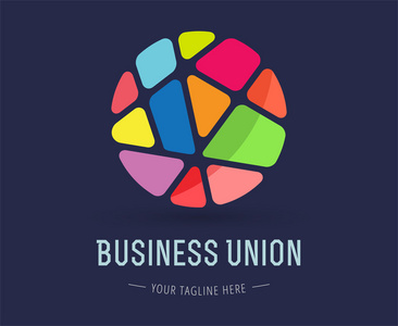 品牌和平面设计的抽象矢量标志模板照片