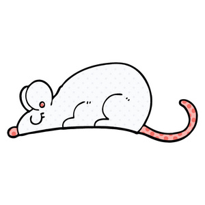 漫画书风格动画片大鼠