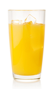 橙汁加冰块