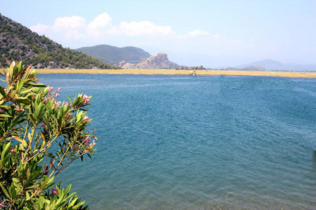 土耳其达利安穆拉的科伊切吉兹湖
