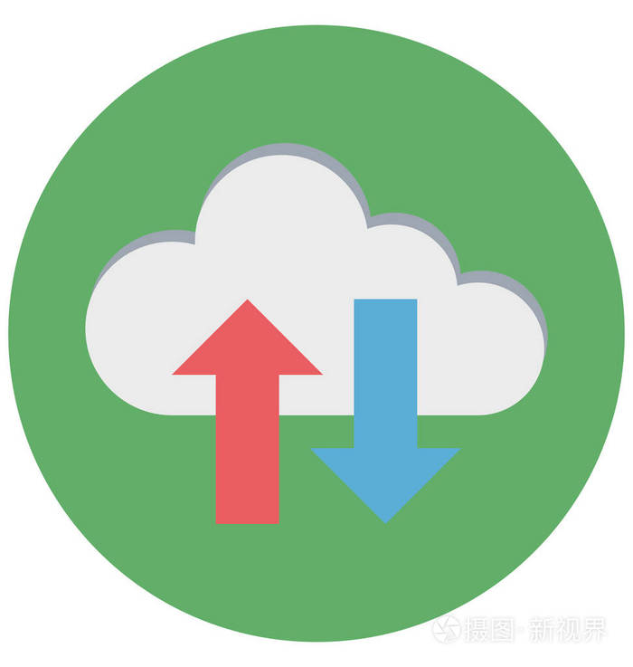 数据共享,数据交换,可轻松修改或编辑的独立矢量图标