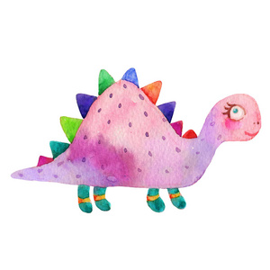 卡通龙字.完美的孩子设置贺卡照片