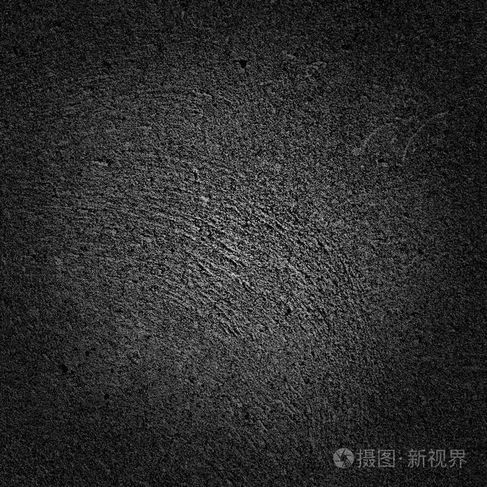 黑色崎岖的背景与晕影
