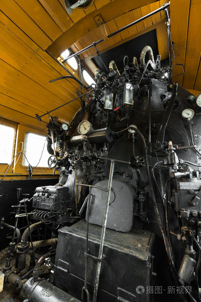 旧火车锅炉