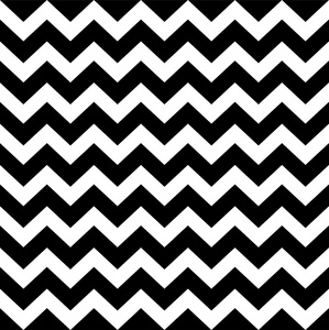 曲折简单纹-黑色和白色照片