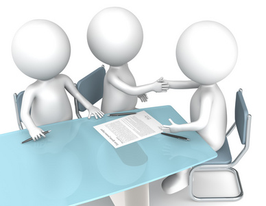 完成这桩交易照片