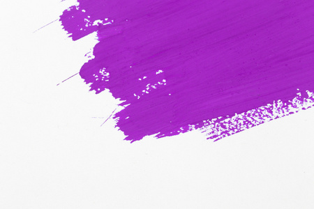 脑卒中紫色油漆刷