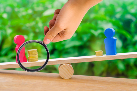 男女收入差距图片