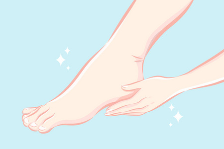 脚后跟图图片大全