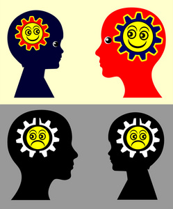 孩子们的情绪图片