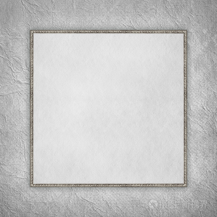 弄皱的纸背景图片帧中的空白纸
