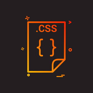 css 应用程序下载文件文件格式图标矢量设计