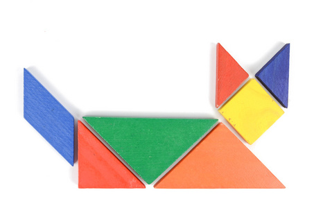 七巧板儿童图片