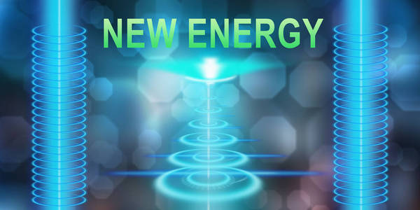 新能源概念的例证图片