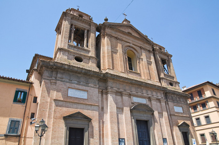 圣尼古拉大教堂。索里亚诺 nel 奇米诺。拉齐奥。意大利