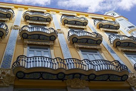 在巴伦西亚，西班牙著名历史建筑