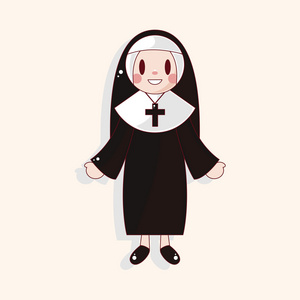 牧师和修女图片