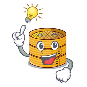 蒸粗粮有哪些有一个想法木蒸食物容器在卡通照片