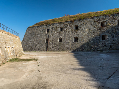 历史堡垒 Klodzko 在下西里西亚, 波兰
