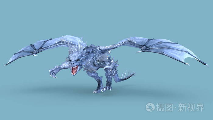 3d. 飞龙 cg 渲染