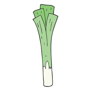 平彩风格动画片韭菜