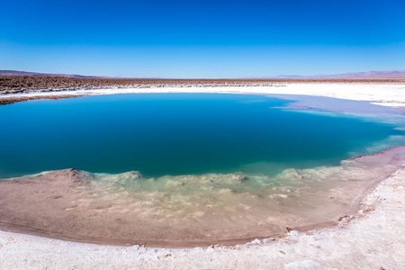 Lagunas Escondidas, 一个独特的风景看, 必须为旅行者参观圣佩德罗 de 阿塔塔德