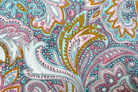 泰国丝绸织物图案