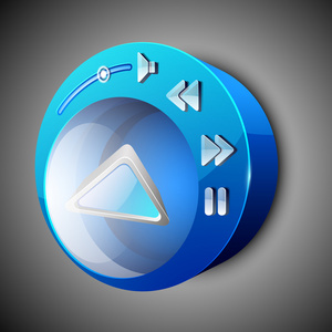 0 音乐图标或暂停,呢往事如昨与音乐播放器的图标照片