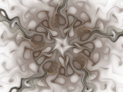 多彩的分形有机纹理图片