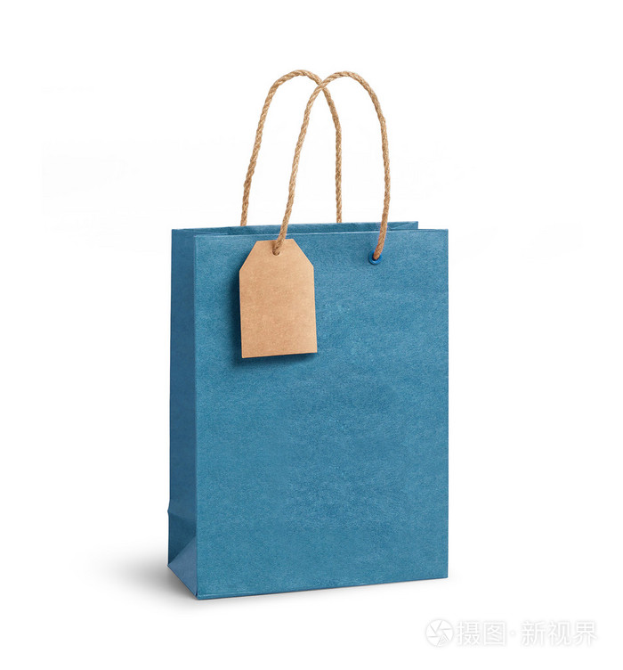 与标签纸质礼品袋