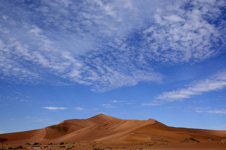 沙丘沙漠景观纳米布沙漠Hardap 地区纳米比亚非洲的风景景观
