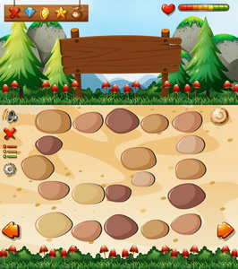 桌游插画-桌游手绘-桌游卡通图-摄图新视界