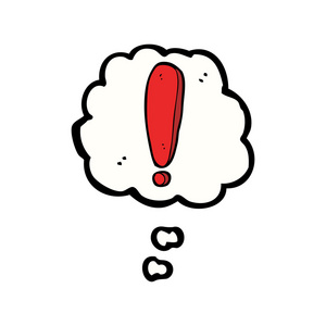 感叹号卡通图片