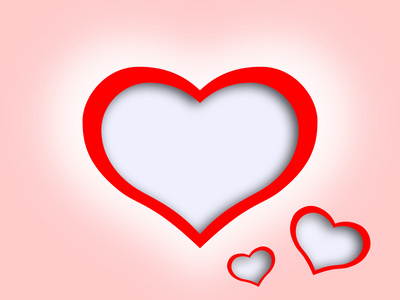 没有普通的爱背景切一颗心照片