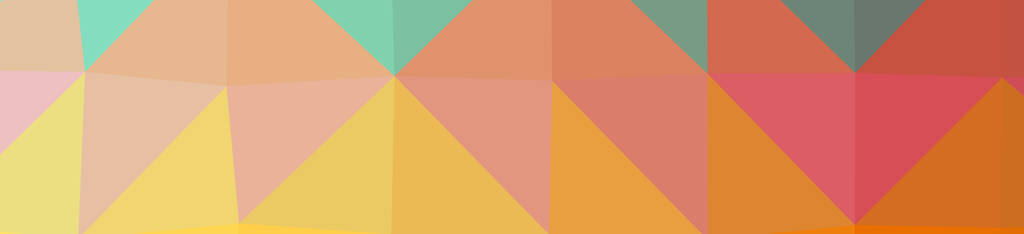 橙色横幅低多边形背景的抽象例证