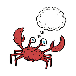 螃蟹吐泡泡卡通图片图片