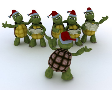 龟唱圣诞颂歌
