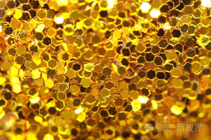 节日辉煌的圣诞节背景金光闪闪