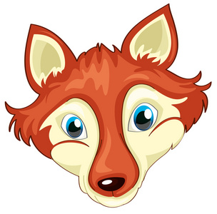 一只狐狸的头照片