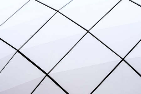 抽象几何黑白图案在墙上线条照片