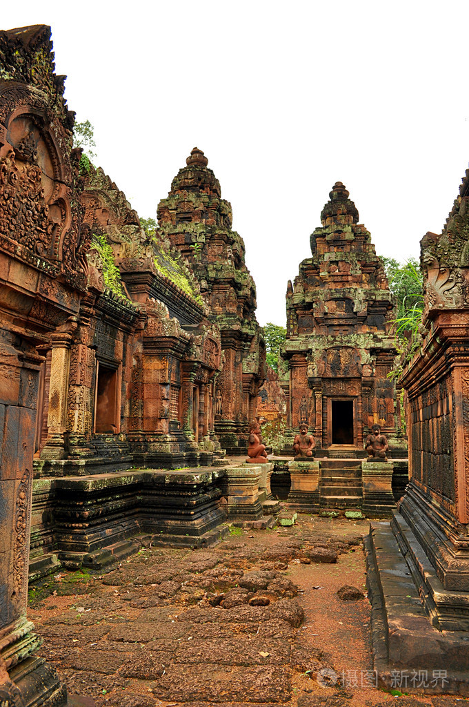 古代佛教柬埔寨吴哥窟高棉寺.班迭 s