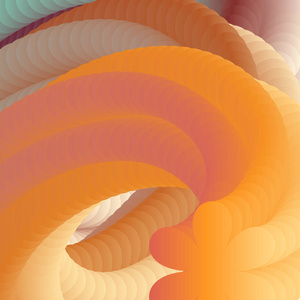 抽象色盖。抽象渐变背景。波混合模式。流体形状组成。未来设计海报。Eps10 矢量