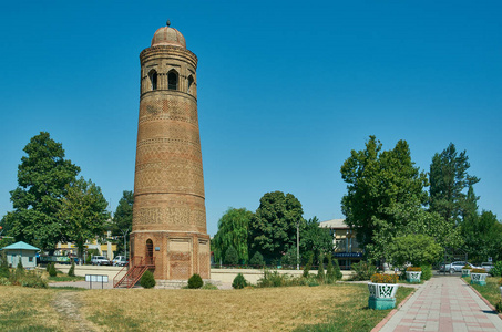 吉尔吉斯斯坦奥什地区 uzgen 尖塔照片