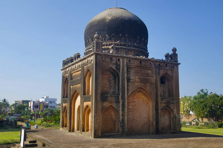 理发师的坟墓。印度卡纳 Barid 沙希花园 Bidar