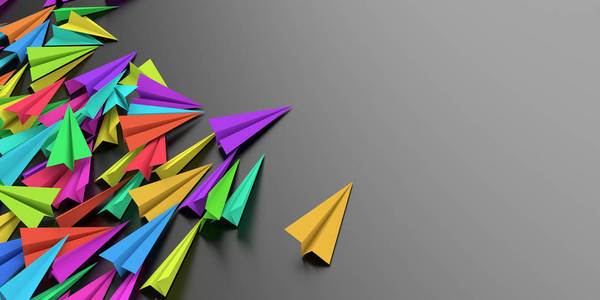 飞机折纸的照片图片