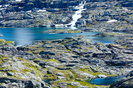 夏季岩石挪威