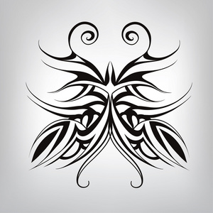 符号蝴蝶纹身