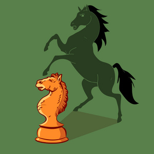国际象棋马片图片