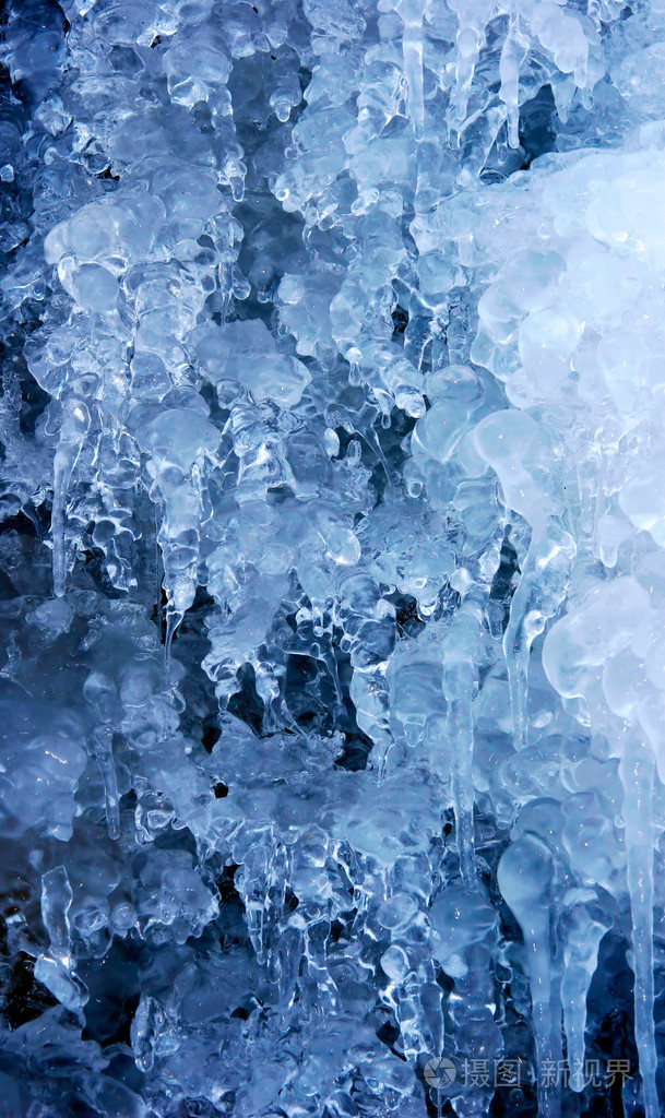 冰冷的背景
