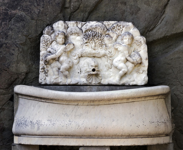 大理石喷泉